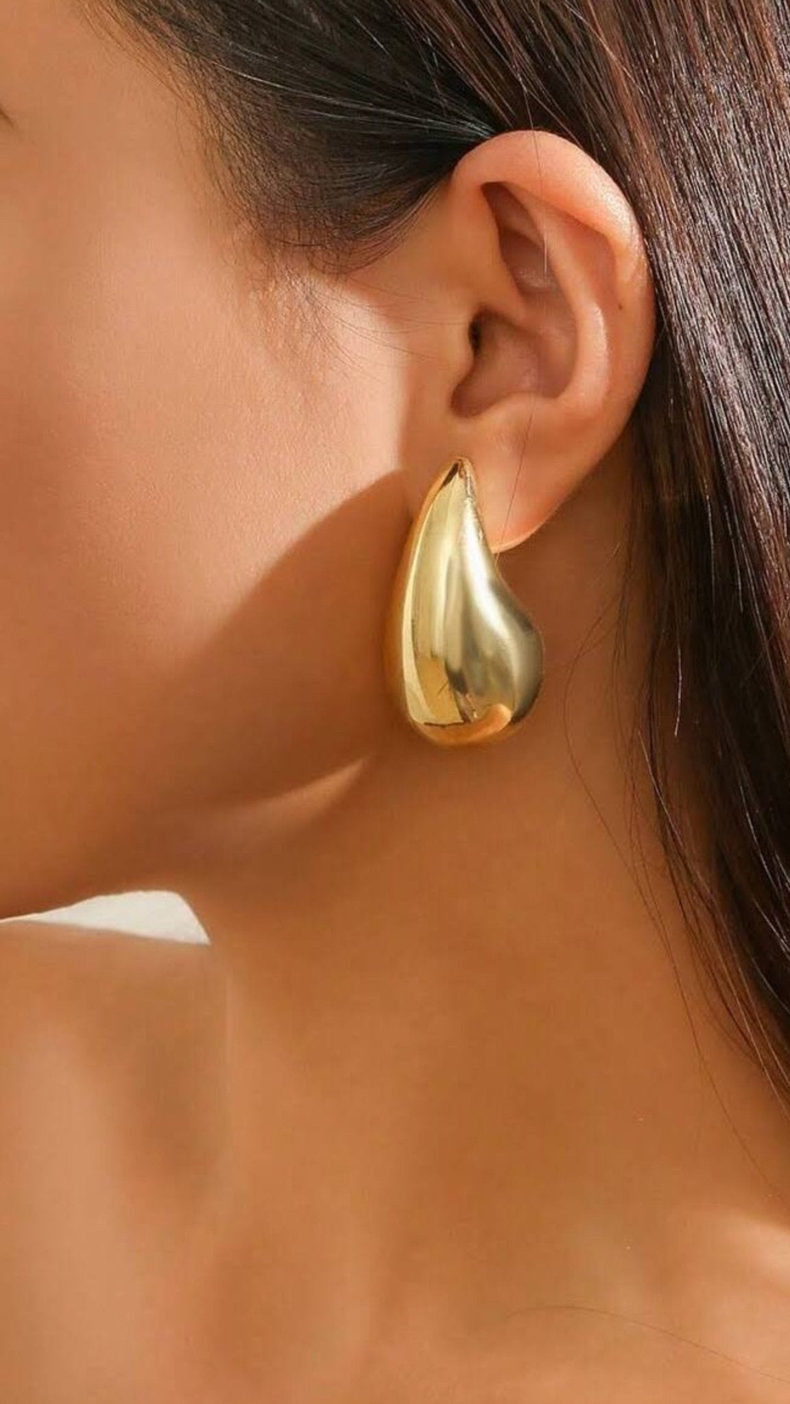 Boucles d’oreilles Gouttes d’Or - Les Pépites d'Ina